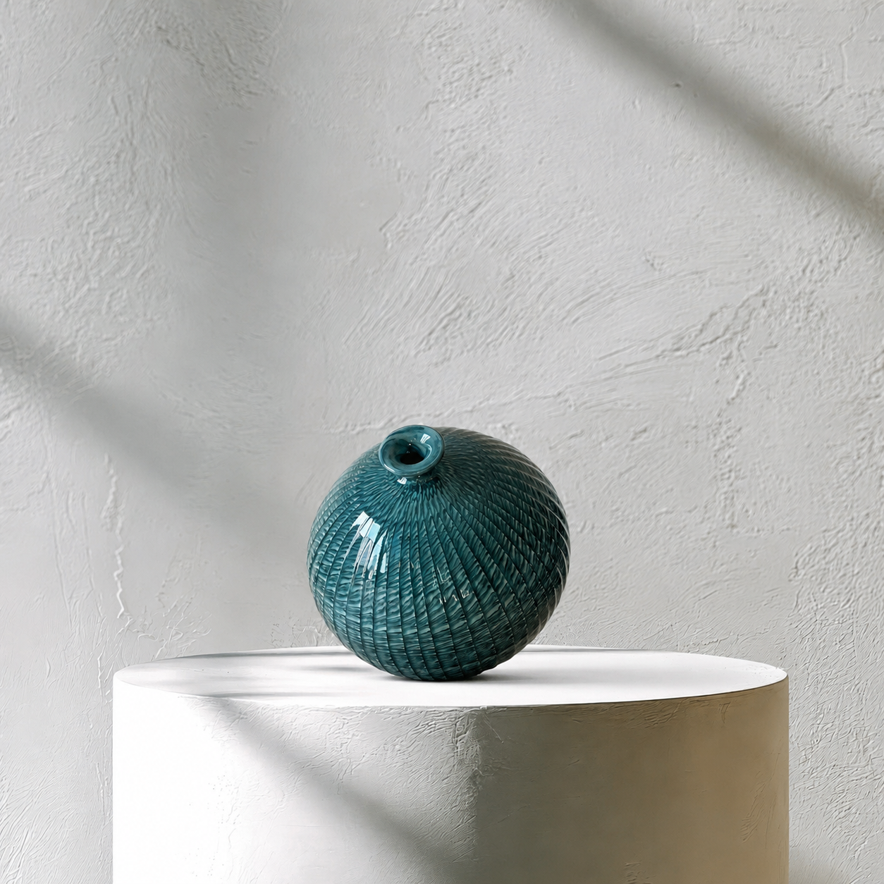 Celadon Vase: Yeollimun Mixed-Clay Technique
