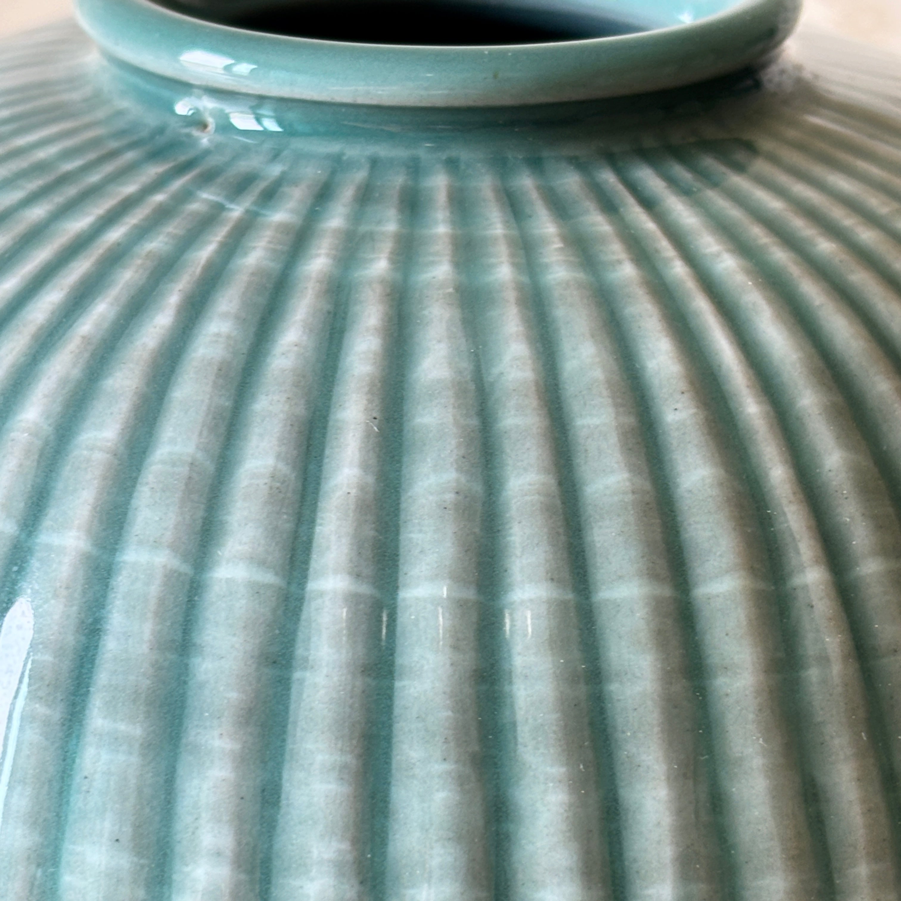 Celadon Jar (Danji): Yeollimun Mixed-Clay Technique, 2017