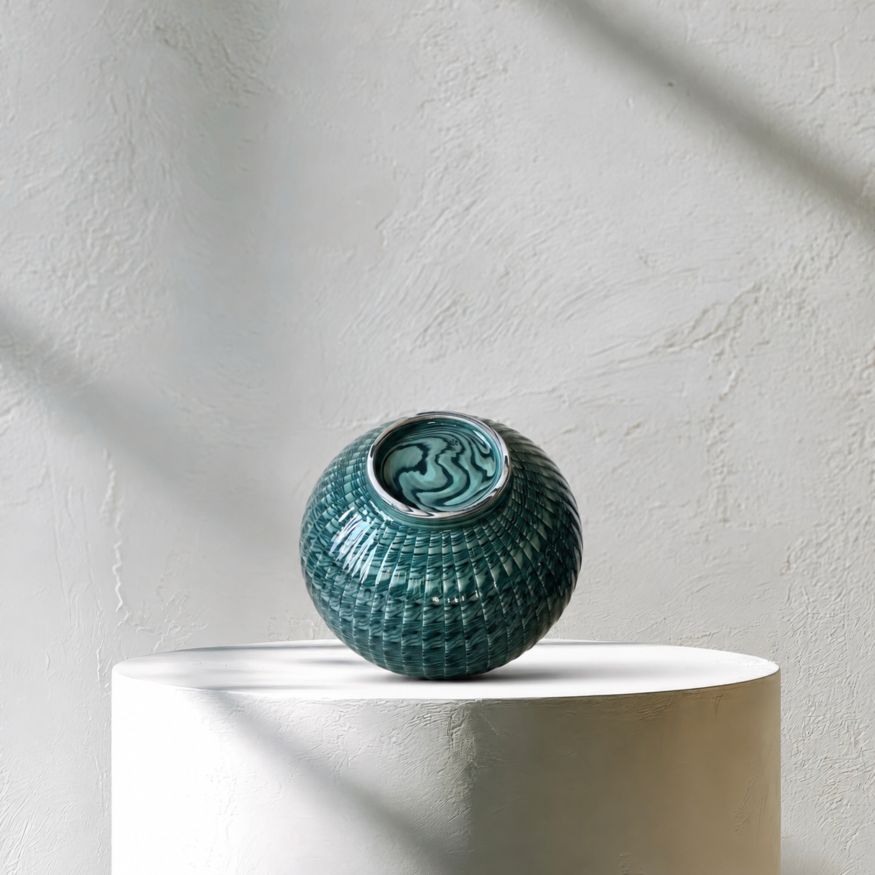 Celadon Vase: Yeollimun Mixed-Clay Technique